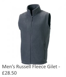 Mens Russell Fleece Gilet