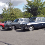 Some very nice Classic Cars at Highley SVR Station