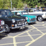 Some very nice Classic Cars at Highley SVR Station