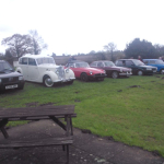 Club cars at The Waggon & Horses - Informal meet organised by The Unnamed Classic Car Group