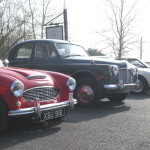 Arrival at the Bennet End Inn - Lovely display of classics